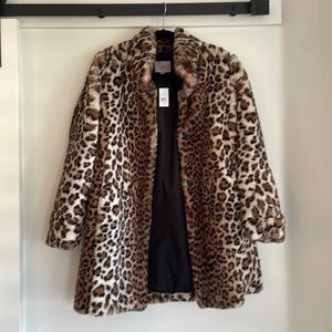 Loft Leopard Coat